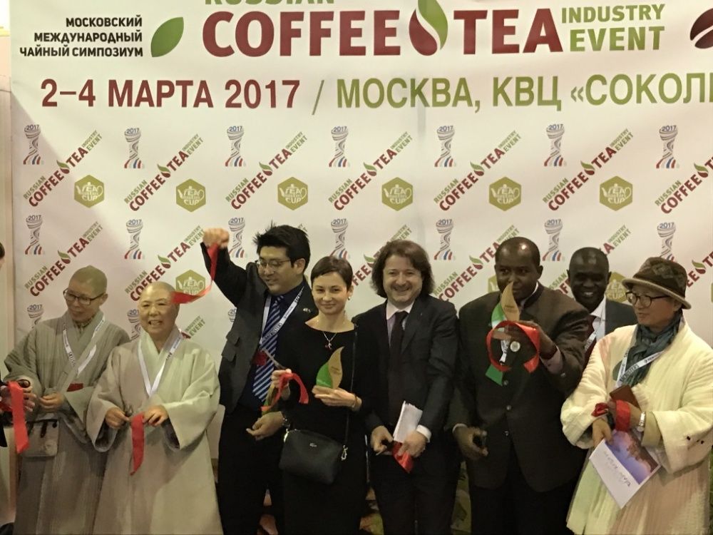 Открытие выставки чая и кофе в Сокольниках