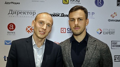 Бизнес-тренер Алексей Бабушкин и Илья Сачков, основатель Group-IB